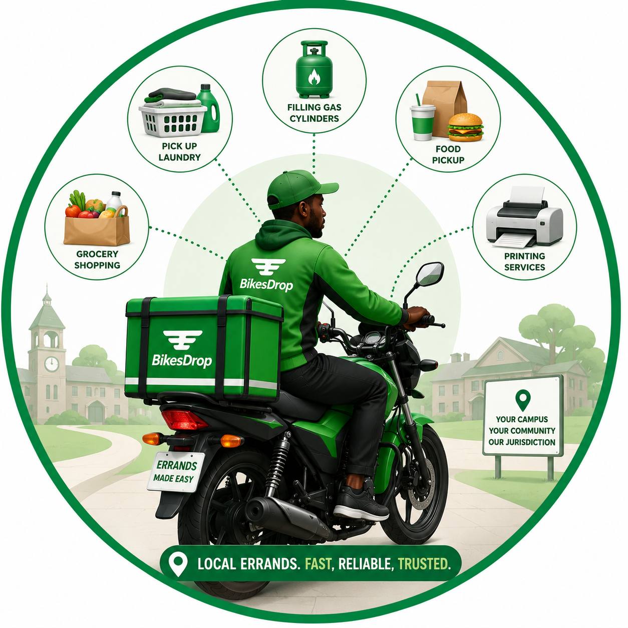 BikesFood & BikesGroceries